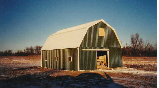 A Barn in Cape Vincent, NY - Built by Mark Constance